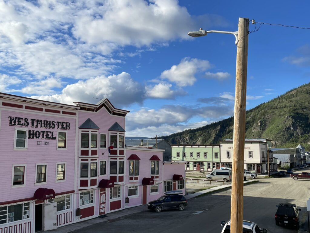 Das Westminster Hotel in Dawson City