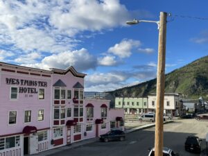Das Westminster Hotel in Dawson City